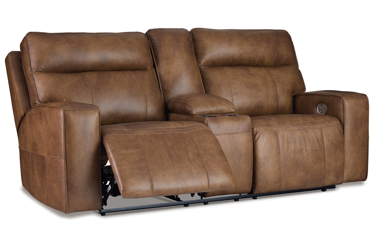 Game Plan Power Reclining Sofa, Loveseat and Recliner from Ashley - Luna Furniture