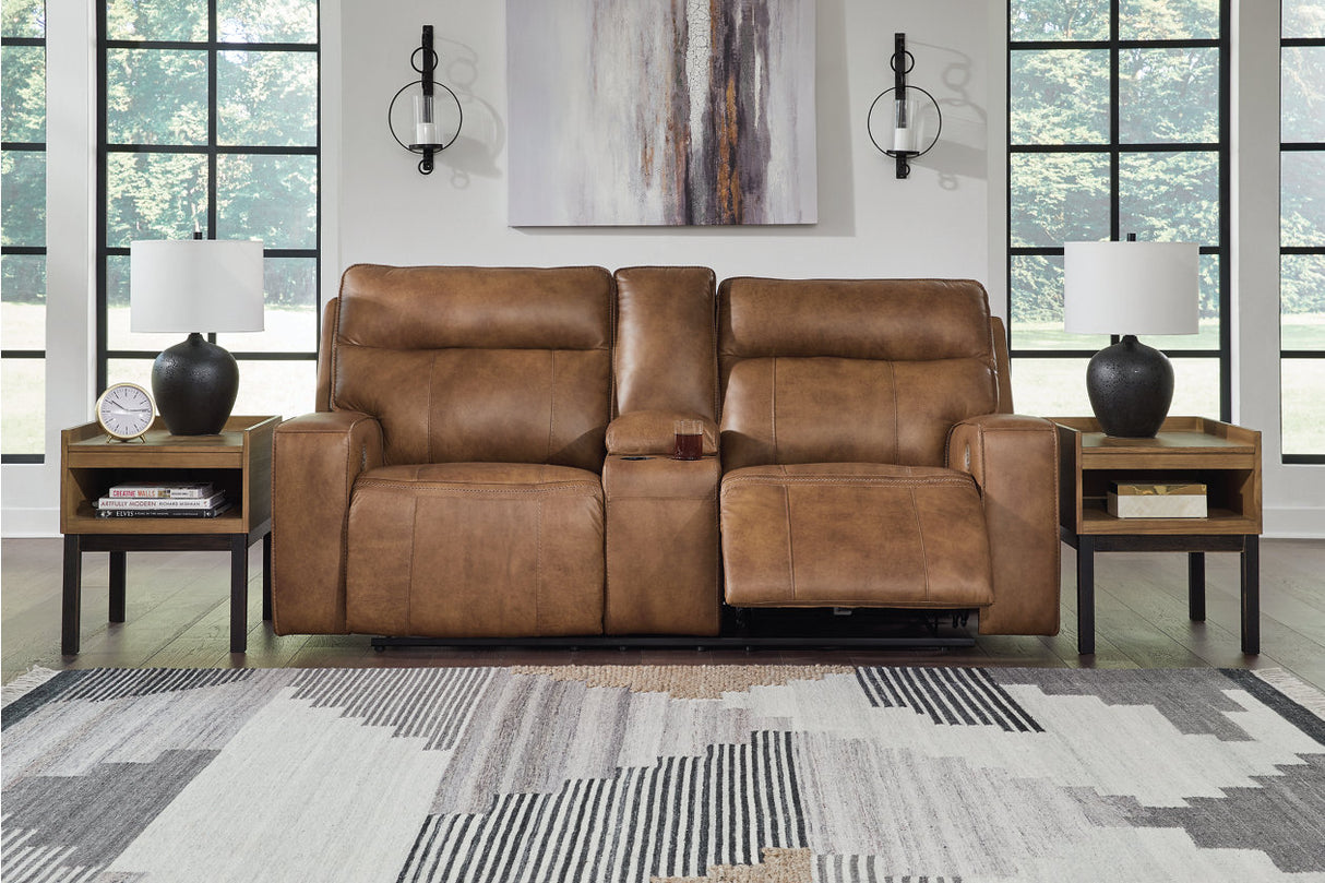 Game Plan Power Reclining Sofa, Loveseat and Recliner from Ashley - Luna Furniture