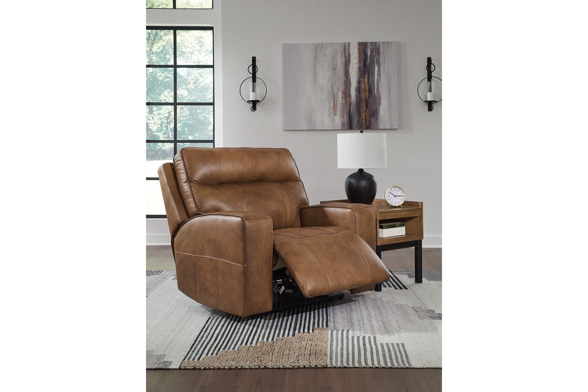 Game Plan Power Reclining Sofa, Loveseat and Recliner from Ashley - Luna Furniture