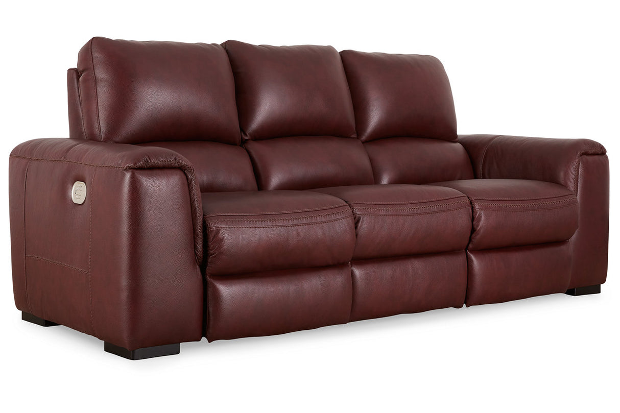 Alessandro Garnet Reclining Sofa and Recliner -  Ashley - Luna Furniture