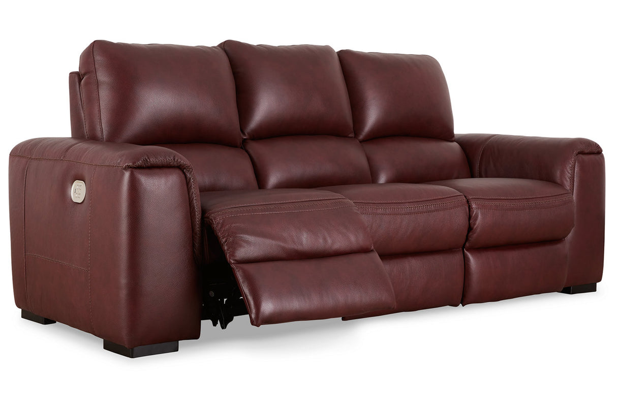 Alessandro Garnet Reclining Sofa and Recliner -  Ashley - Luna Furniture