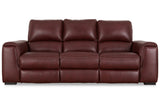 Alessandro Garnet Reclining Sofa and Recliner -  Ashley - Luna Furniture