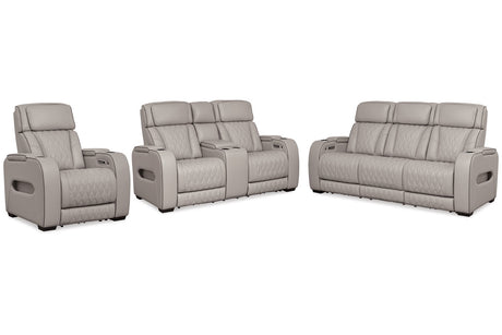 Boyington  Power Reclining Sofa, Loveseat and Recliner -  Ashley - Luna Furniture