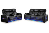 Boyington Black Power Reclining Living Room Set from Ashley - Luna Furniture