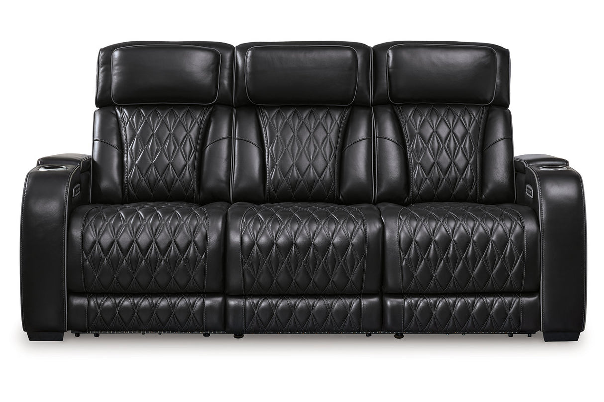 Boyington Power Reclining Sofa, Loveseat and Recliner from Ashley - Luna Furniture