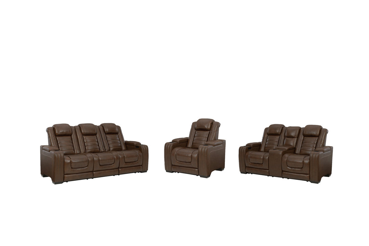 Backtrack  Power Reclining Sofa, Loveseat and Recliner -  Ashley - Luna Furniture