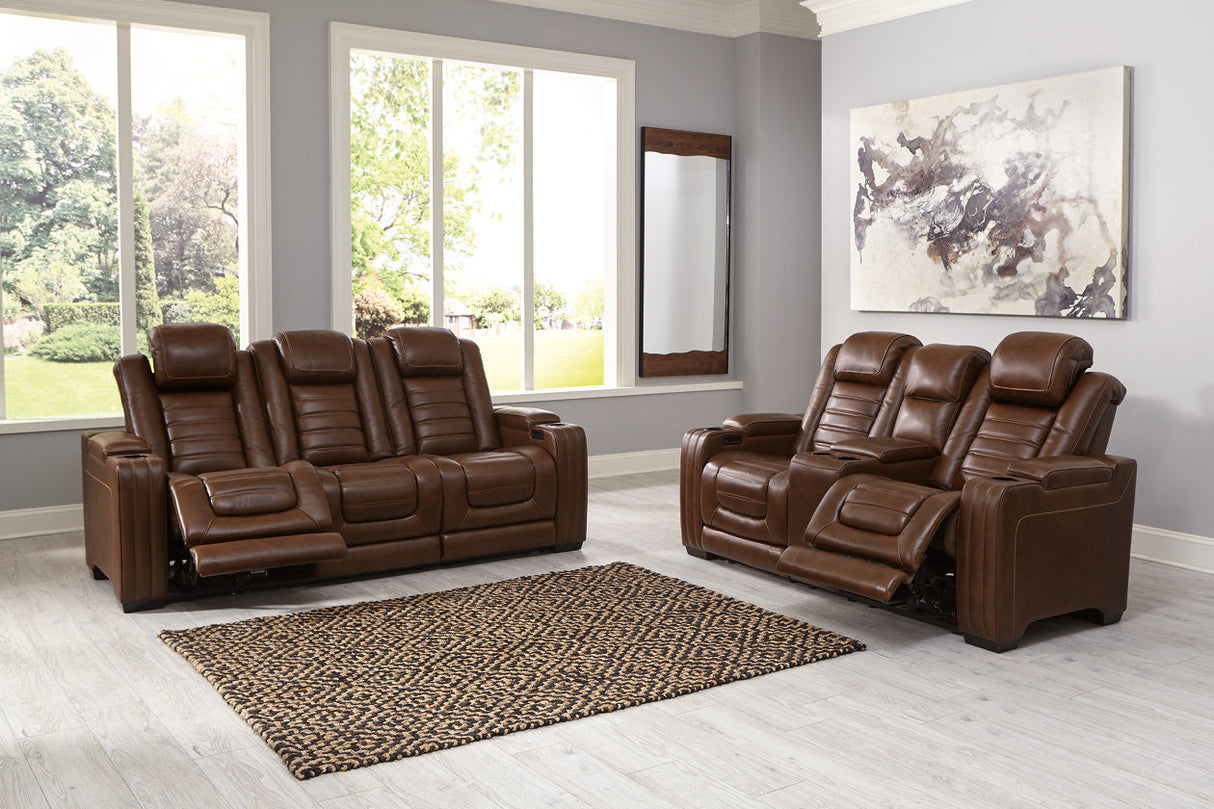 Backtrack  Power Reclining Sofa, Loveseat and Recliner -  Ashley - Luna Furniture