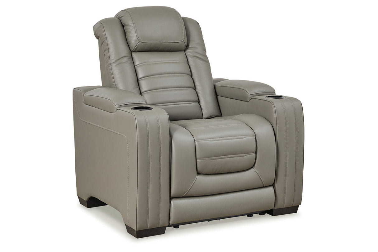 Backtrack  Power Reclining Sofa, Loveseat and Recliner -  Ashley - Luna Furniture