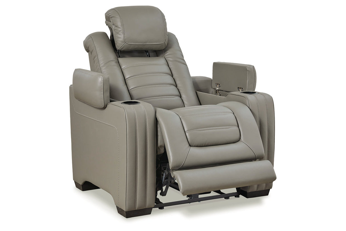 Backtrack  Power Reclining Sofa, Loveseat and Recliner -  Ashley - Luna Furniture