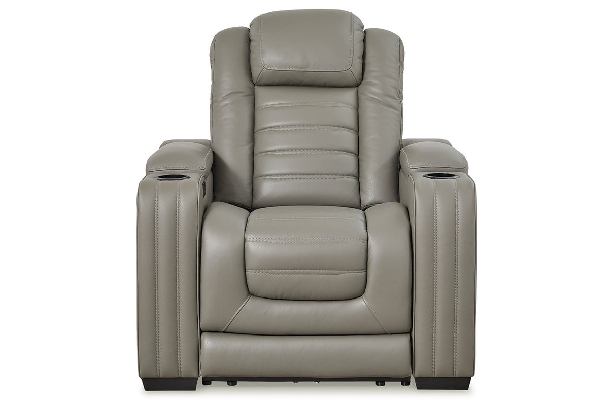 Backtrack  Power Reclining Sofa, Loveseat and Recliner -  Ashley - Luna Furniture