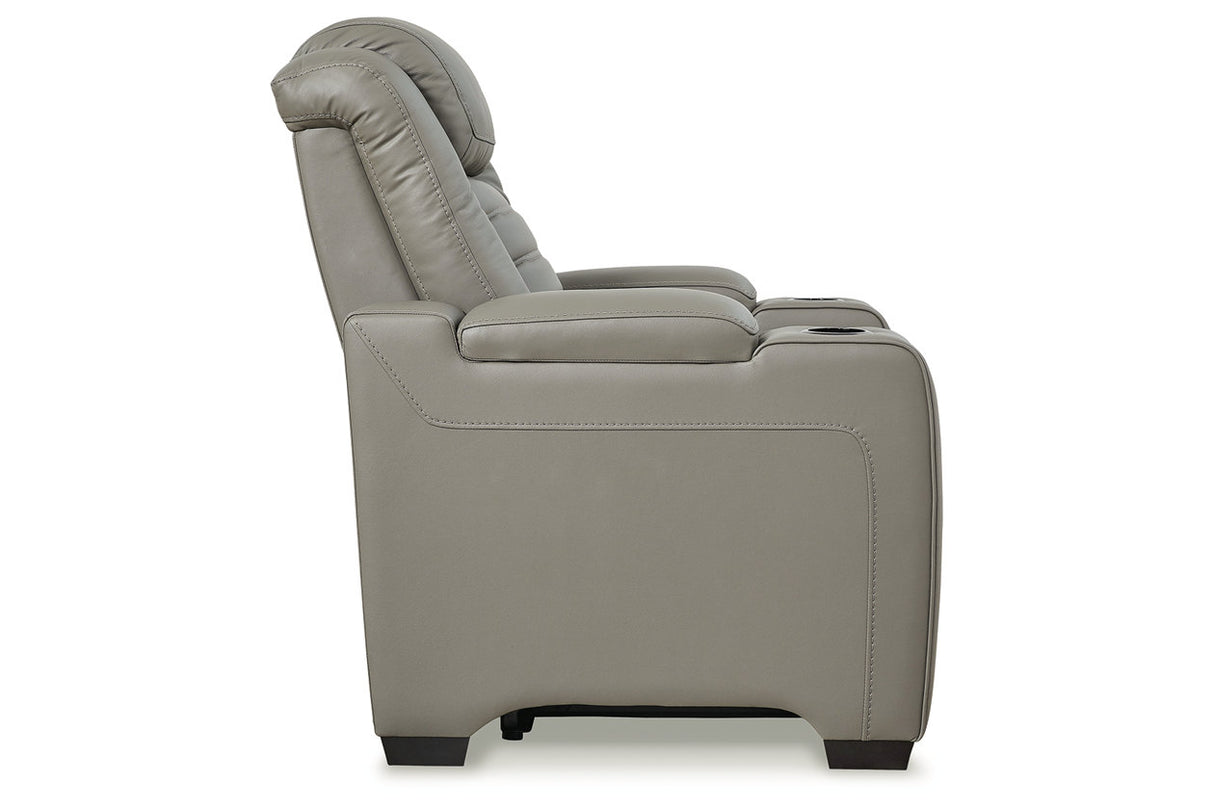 Backtrack  Power Reclining Sofa, Loveseat and Recliner -  Ashley - Luna Furniture