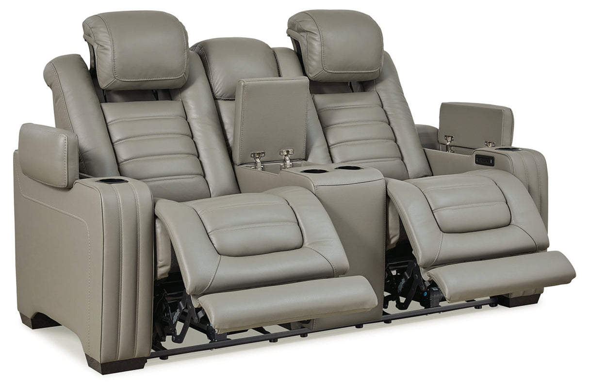 Backtrack  Power Reclining Sofa, Loveseat and Recliner -  Ashley - Luna Furniture