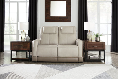 Battleville Almond Power Reclining Sofa, Loveseat and Recliner from Ashley - Luna Furniture