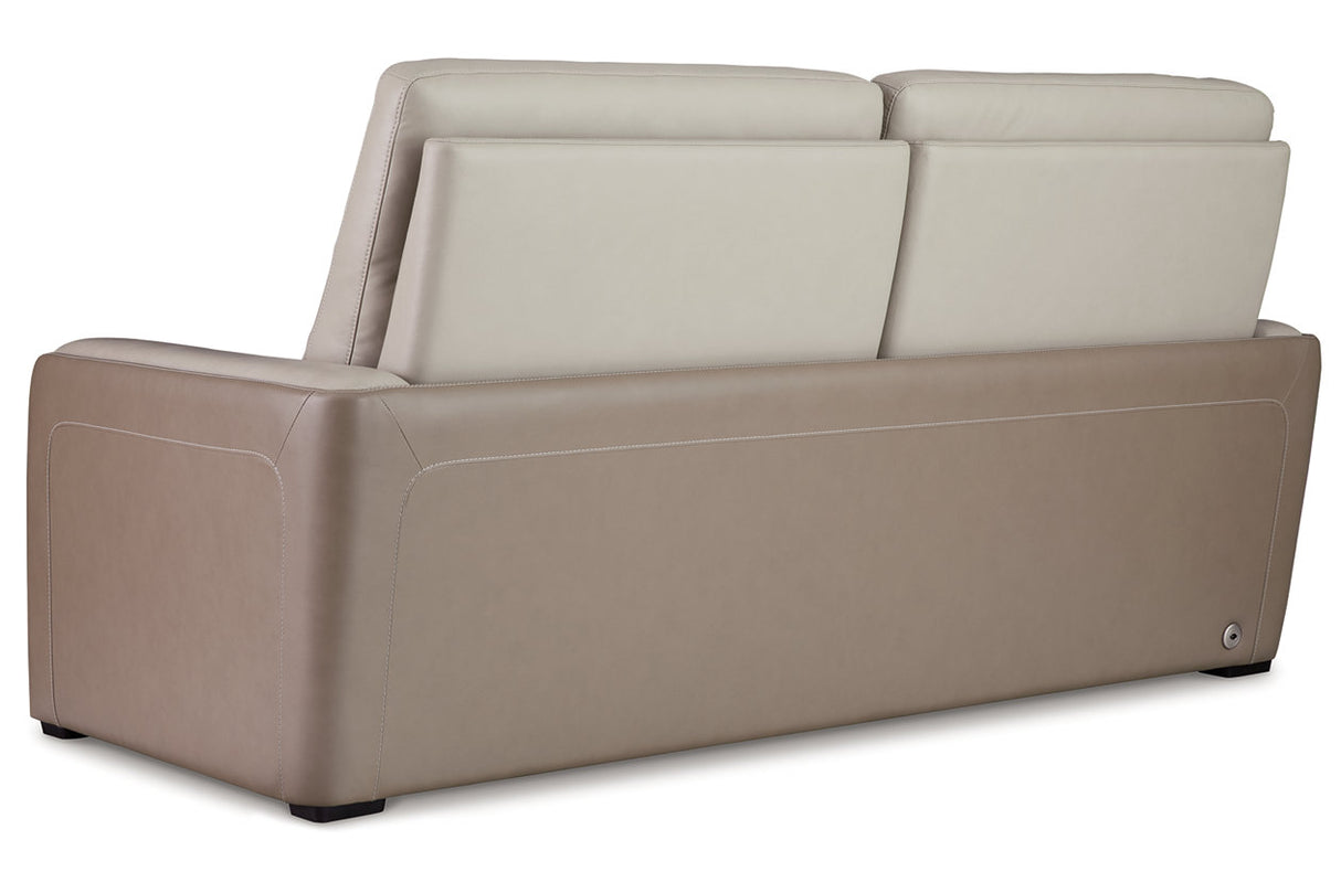 Battleville Almond Power Reclining Sofa, Loveseat and Recliner from Ashley - Luna Furniture