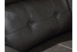 Mackie Pike Storm 2-Piece Power Reclining Sectional Loveseat from Ashley - Luna Furniture