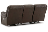 Leesworth  Power Reclining Sofa, Loveseat and Recliner -  Ashley - Luna Furniture