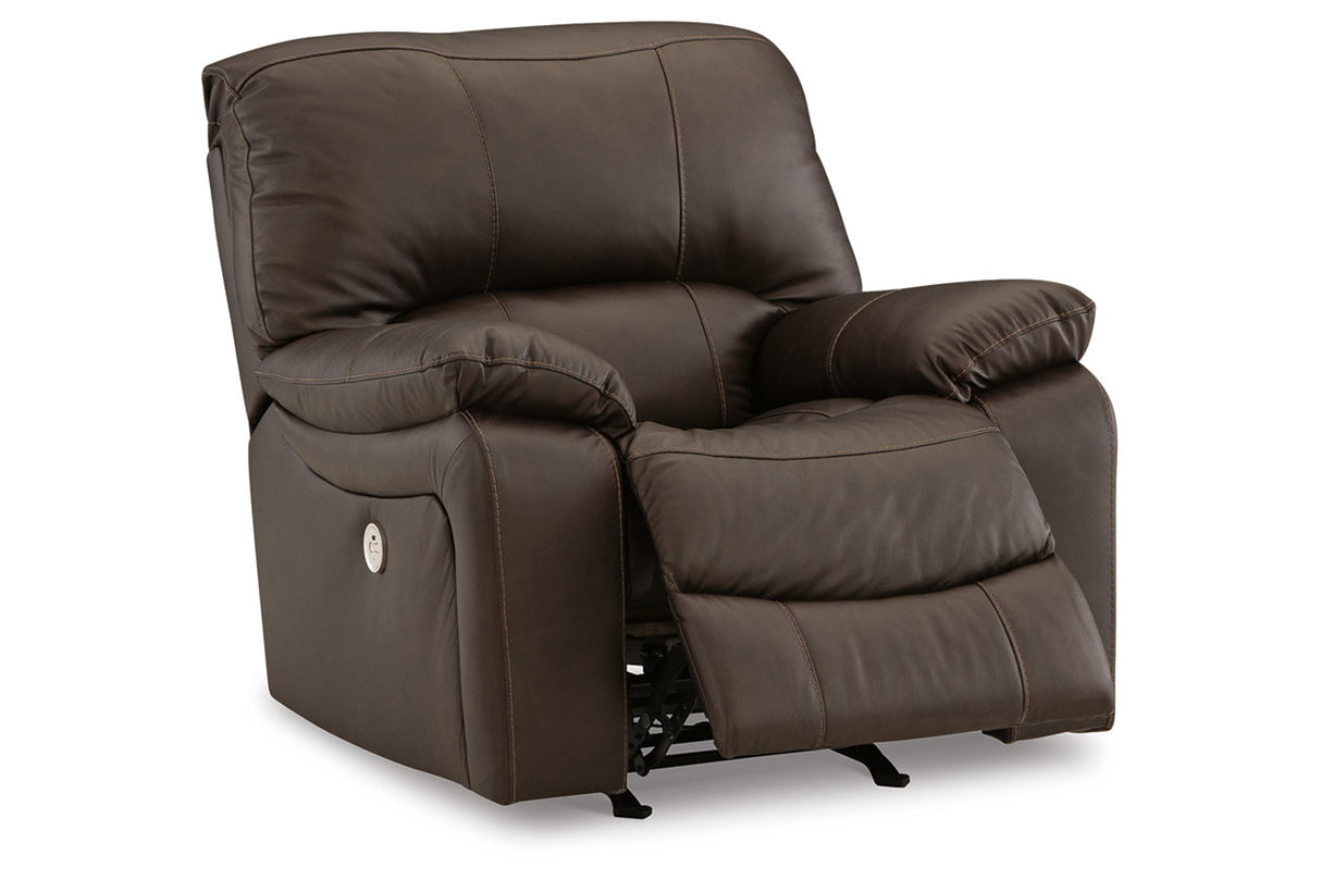 Leesworth  Power Reclining Sofa, Loveseat and Recliner -  Ashley - Luna Furniture