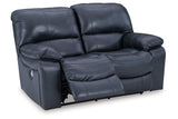 Leesworth  Power Reclining Sofa, Loveseat and Recliner -  Ashley - Luna Furniture