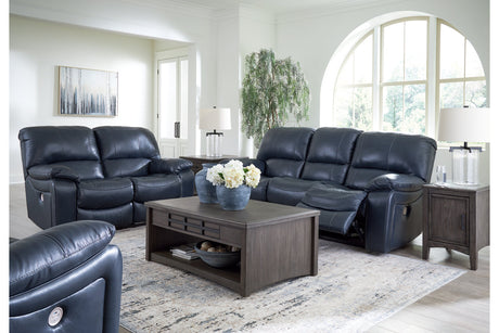 Leesworth  Power Reclining Sofa, Loveseat and Recliner -  Ashley - Luna Furniture