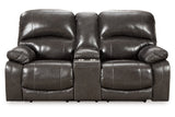 Hallstrung Gray Power Reclining Living Room Set from Ashley - Luna Furniture