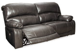 Hallstrung Gray Power Reclining Living Room Set from Ashley - Luna Furniture