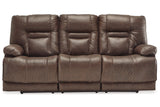 Wurstrow Umber Power Reclining Sofa and Loveseat -  Ashley - Luna Furniture