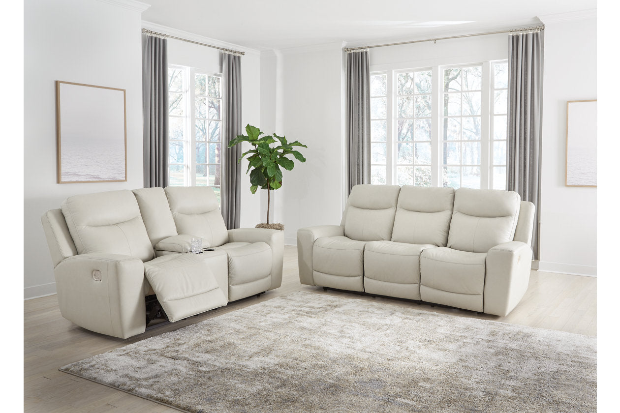 Mindanao Coconut Power Reclining Living Room Set from Ashley - Luna Furniture