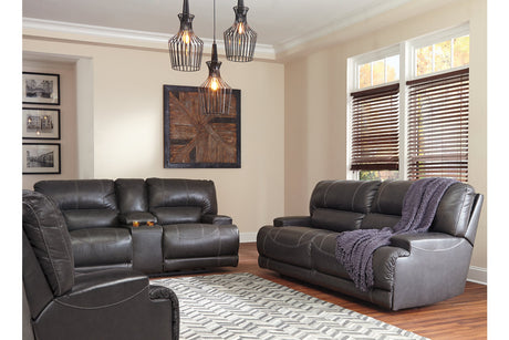 McCaskill  Power Reclining Sofa, Loveseat and Recliner -  Ashley - Luna Furniture