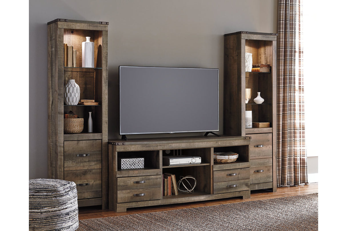 Trinell Brown 3-Piece Entertainment Center -  Ashley - Luna Furniture