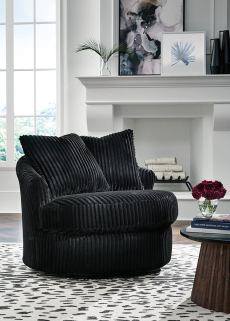 Altro Onyx Swivel Chair from Happy Homes - Luna Furniture