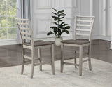 Abacus 5-Piece Counter Drop-Leaf Dining Set(Table & 4 Chairs) from Steve Silver - Luna Furniture