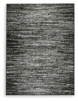 Abageal Black/White Medium Rug from Ashley - Luna Furniture