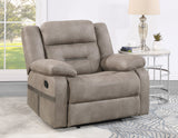 Abilene Manual Recliner, Tan - ABE900CN