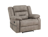 Abilene Manual Recliner, Tan - ABE900CN