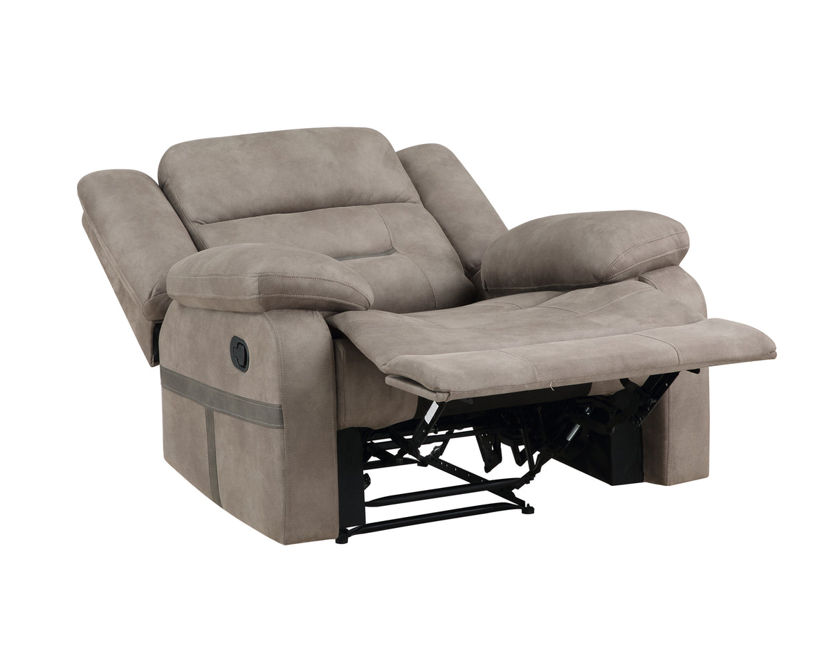 Abilene Manual Recliner, Tan - ABE900CN