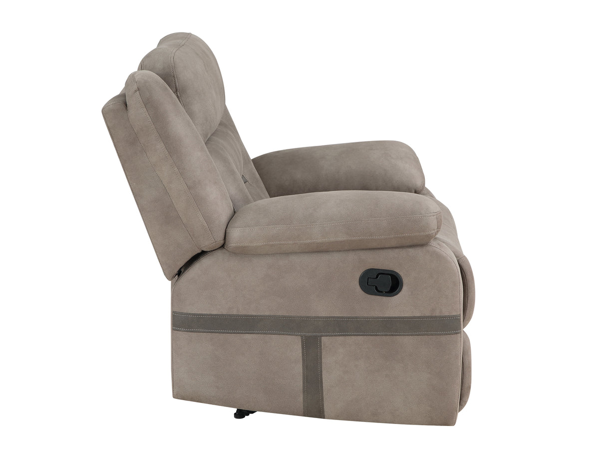 Abilene Manual Recliner, Tan - ABE900CN