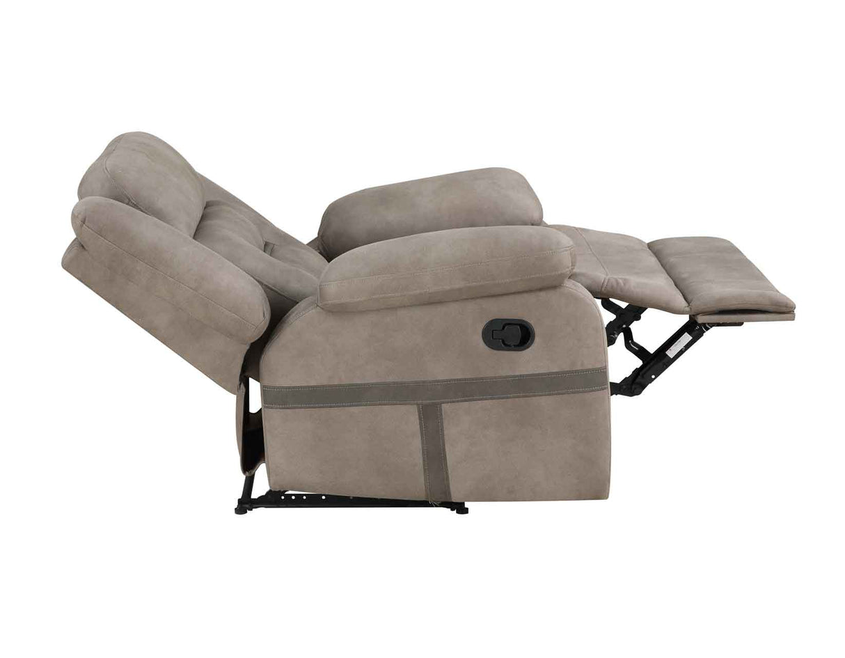 Abilene Manual Recliner, Tan - ABE900CN