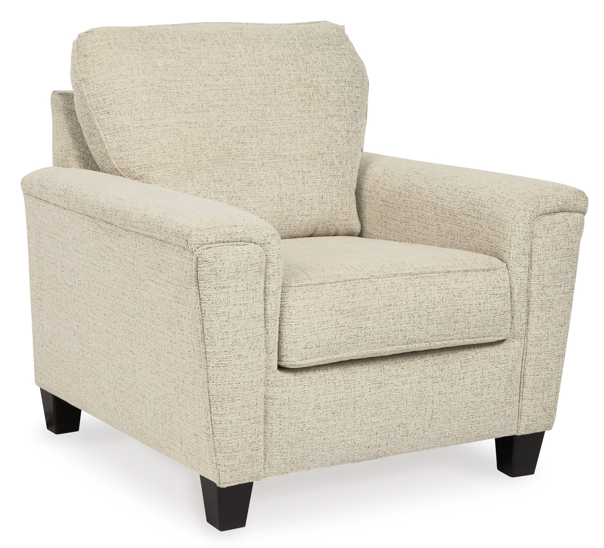 Abinger Chair and Ottoman in Natural - PKG007343