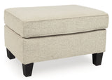 Abinger Sofa, Loveseat, Chair and Ottoman in Natural - PKG007345