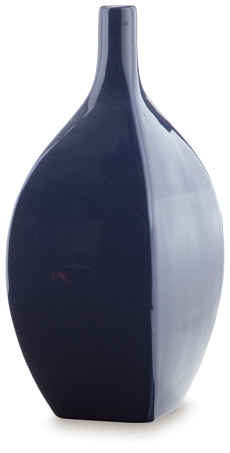 Abtinson Navy Vase from Ashley - Luna Furniture