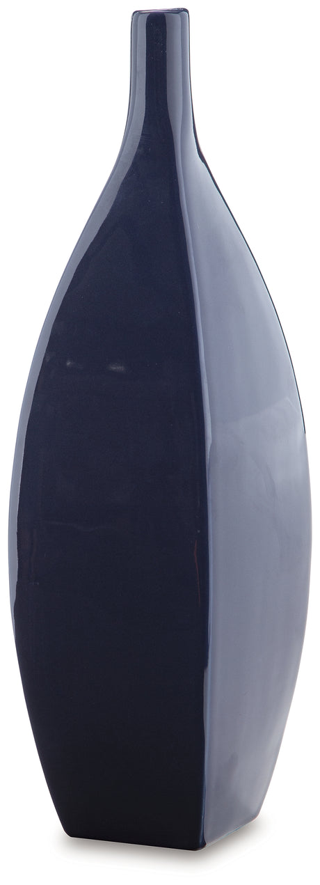 Abtinson Navy Vase from Ashley - Luna Furniture