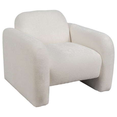 Accent Chair, Ivory from Sagebrook Home - Luna Furniture