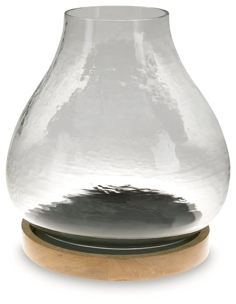 Adalisen Clear/Brown Candle Holder - A2000679