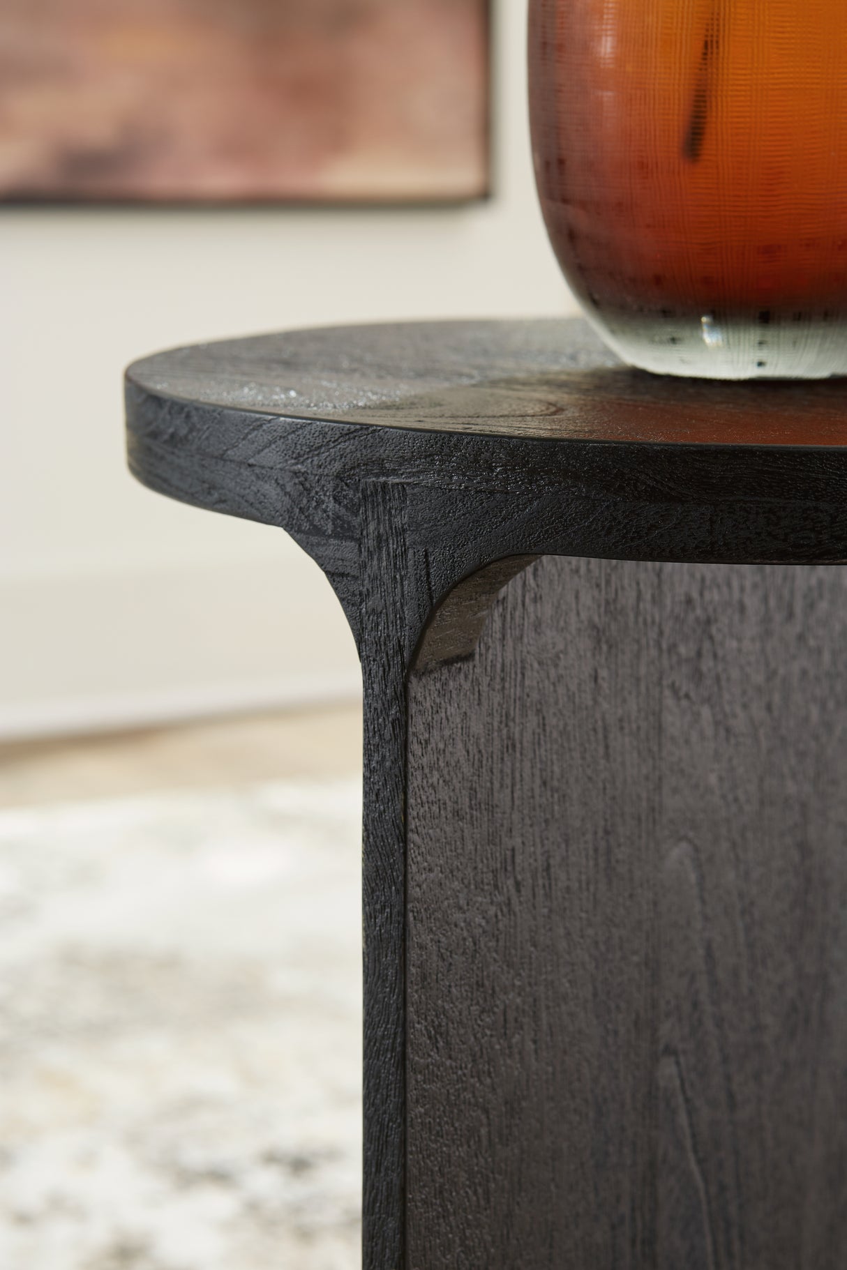 Adderley Black Accent Table - A4000600