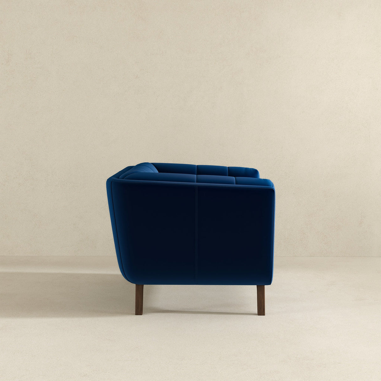 Addison Lounge Chair(Dark Blue Velvet) - LCH00300901