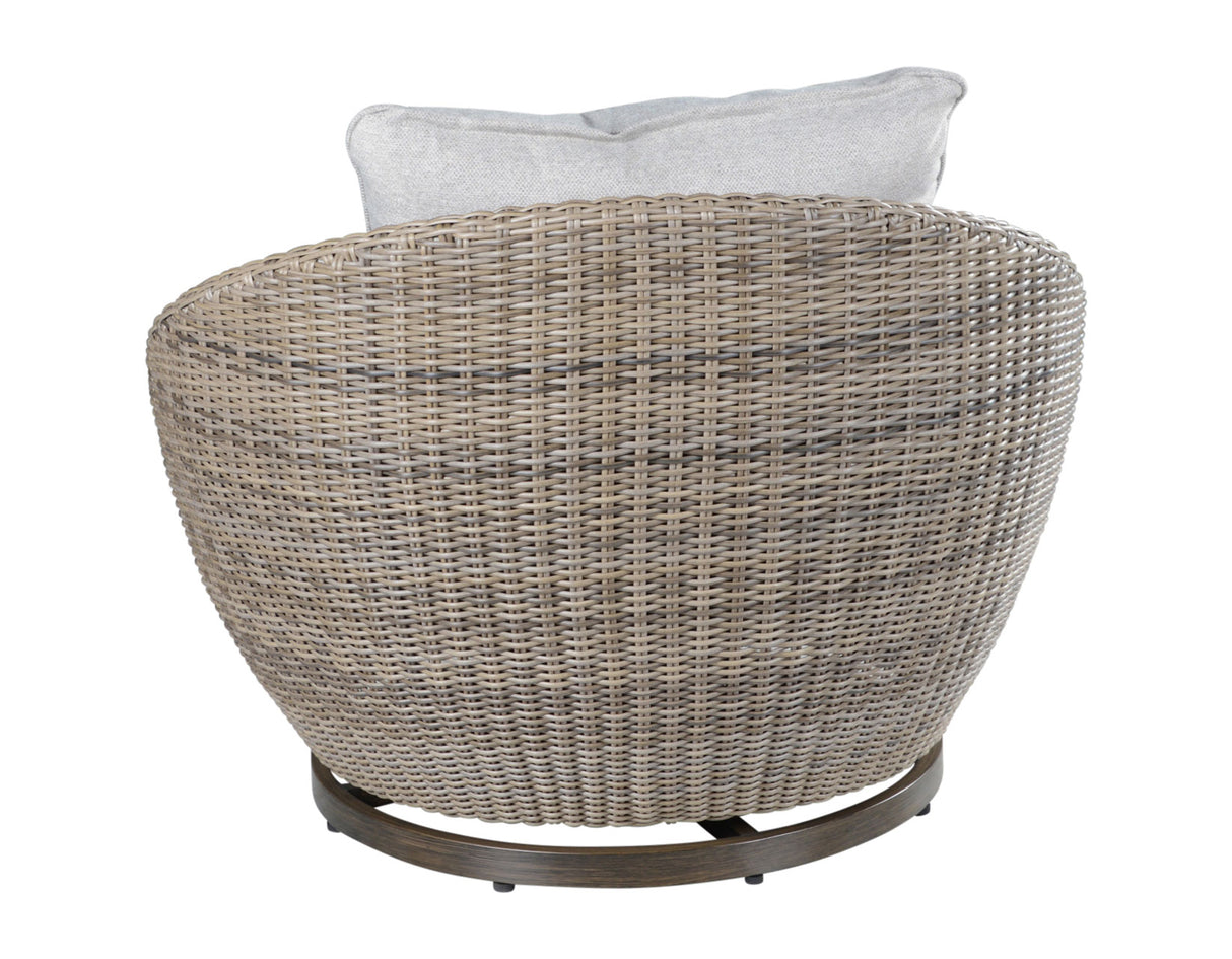 Adeline Patio 3-Pack(Round Side Table & 2 Swivel Accent Chairs) from Steve Silver - Luna Furniture