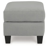 Adlai Chair and Ottoman in Shadow - PKG019284