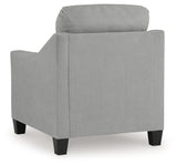 Adlai Chair and Ottoman in Shadow - PKG019284