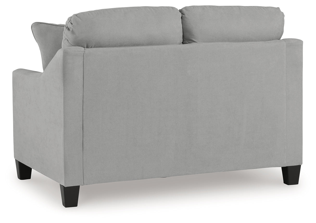 Adlai Shadow Loveseat from Ashley - Luna Furniture