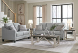 Adlai Sofa and Loveseat in Shadow - PKG019285